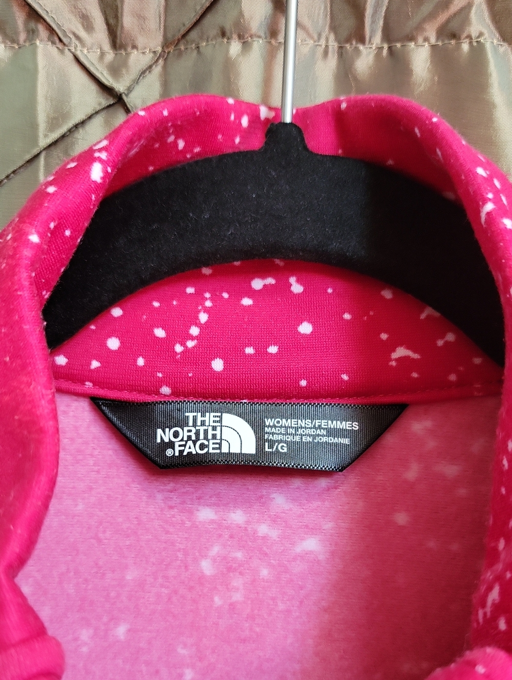 VGUC- The North Face ‘Splatter’ Zip Up Mid-Weight Jacket - Picture 3 of 7